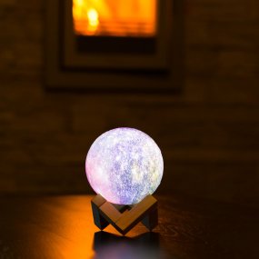 3D Kuu lamppu