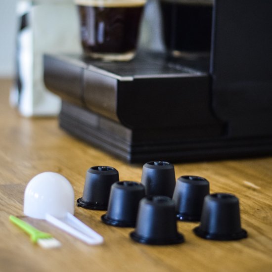 Nespresso-kapselit täyttävät 8 kpl - Sulje napsauttamalla kuva