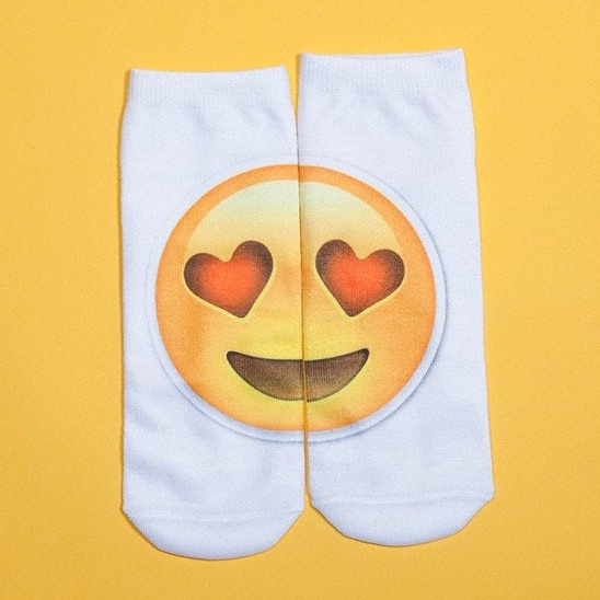 Emoji sukat (4 pair) - Sulje napsauttamalla kuva